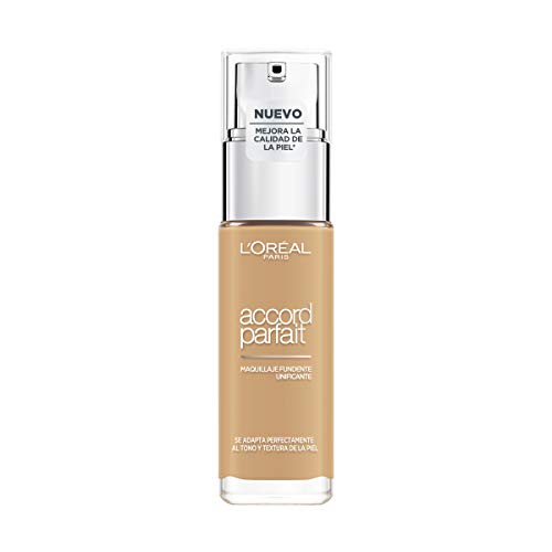 L'Oréal Paris - Flüssiges Make-up Accord Parfait – trockene bis normale Haut – Farbton Macadamia (2.5.D) – 30 ml von L’Oréal Paris