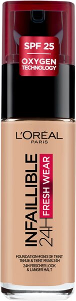 L'Oréal Paris Infaillible 32H Fresh Wear Make-up 145 Rose Beige Foundation (flüssig) 30ml L'Oréal Paris Infaillible 32H Fresh Wear Make-up 145 Rose Beige Foundation (flüssig) 30ml von L'Oréal Paris