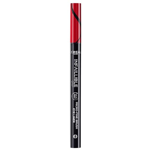 L'Oréal Paris Infaillible 36H Grip Micro-Fine Liner Obsidian, Eyeliner für ultra-feine Liner Looks, 0, 4ml von L'Oréal Paris