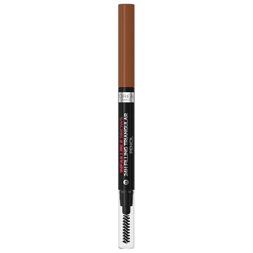 L'Oréal Paris Augenbrauenstift mit herausdrehbarer Dreiecksspitze für definierte und natürliche Augenbrauen, Infaillible Brows 24h Brow Filling Triangular Pencil, Nr. 5.23 Auburn L'Oréal Paris Augenbrauenstift mit herausdrehbarer Dreiecksspitze für definierte und natürliche Augenbrauen, Infaillible Brows 24h Brow Filling Triangular Pencil, Nr. 5.23 Auburn von L'Oréal Paris