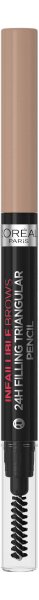 L'Oréal Paris Infaillible Brows 24h Brow Filling Triangular Pencil 6.0 Dark Blonde Augenbrauenstift 1ml von L'Oréal Paris
