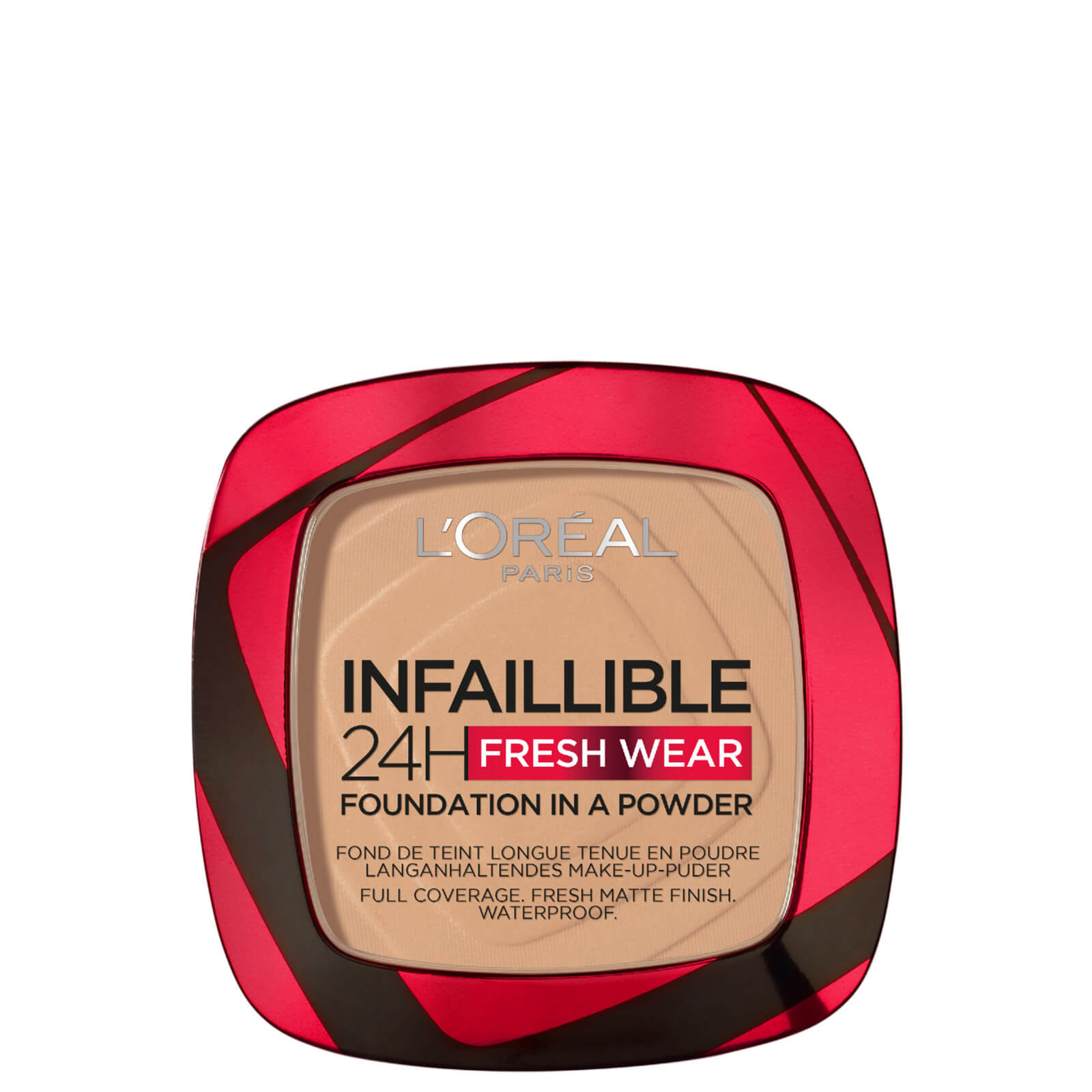 L'Oréal Paris Infallible 24-Stunden Fresh Wear Foundation Powder 9 g (Verschiedene Farbtöne) - 140 Golden Beige von L'Oréal Paris