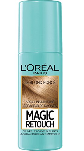 L'Oréal Paris - Instant-Spray zur Korrektur von Wurzeln & weißem Haar – Magic Retouch – Dunkelblond – 75 ml von L’Oréal Paris