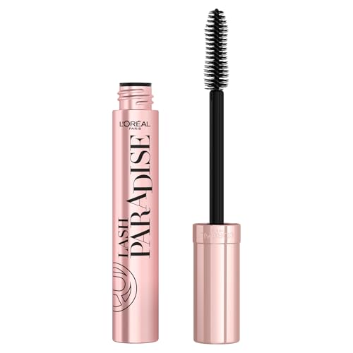 L'Oréal Paris Mascara, Schwarze Wimperntusche für Länge und Volumen, Lash Paradise, Intense Black, 6,4 ml von L'Oréal Paris