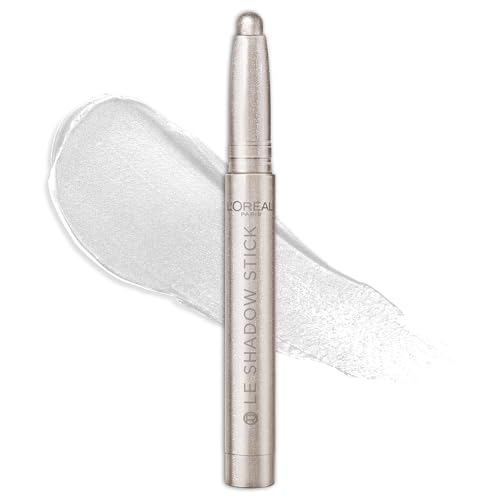 L'Oréal Paris Lidschatten im praktischen Stiftformat, Glänzendes Finish, Langanhaltende Gel-Textur, Le Shadow Stick by Paradise, Nr. 100 Ice Sparkle, 1,4 g von L'Oreal Paris