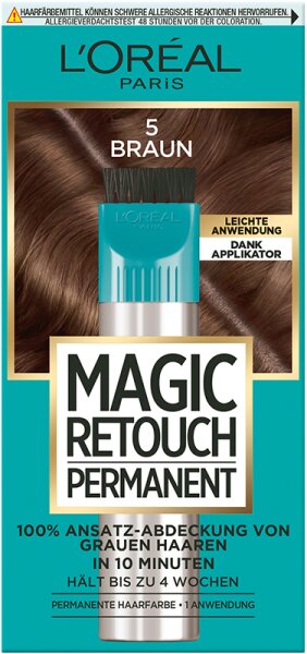 L'Oréal Paris Magic Retouch Permanent Ansatz-Abdeckung Braun Coloration 1Stk von L'Oréal Paris