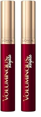 L'Oréal Paris Mascara, Wimperntusche, 3x mehr Volumen und kräftige Wimpern, Klar Definierte Wimpern, Zusätzliche Geschmeidigkeit, Royaler Make-up-Look, Volumissime Royale, Nr. 01 Schwarz, 1 x 7,5 ml von L'Oréal Paris