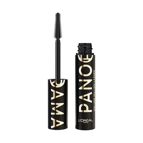 L'Oréal Paris Mascara, Wimperntusche für extra Definition und extra Volumen, Mit Panorama-Bürste und Panorama Effekt, All Night Black (Schwarz) L'Oréal Paris Mascara, Wimperntusche für extra Definition und extra Volumen, Mit Panorama-Bürste und Panorama Effekt, All Night Black (Schwarz) von L'Oréal Paris