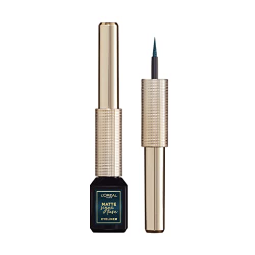 L'Oréal Paris Matte Signature Eyeliner n.04 emaralde, One Size, Vanilla von L'Oreal Paris