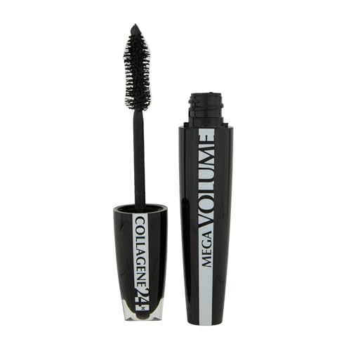 L'Oréal Paris Mega Volume Collagene 24h Mascara schwarz, 9 ml von L'Oreal Paris