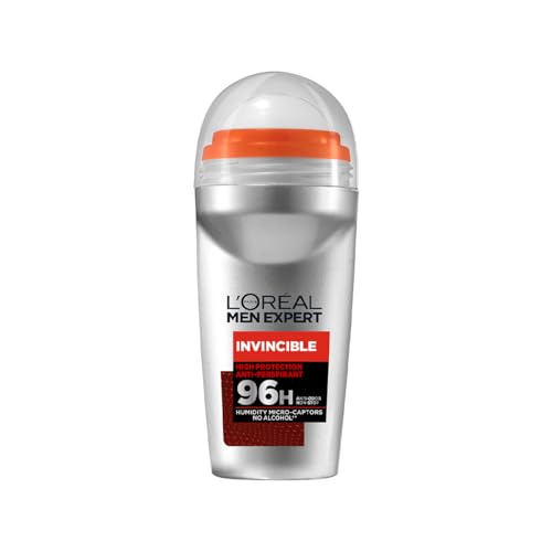 L'Oreal Paris Men Expert Invincible 96H Anti-Transpirant Deo Roll-On, 50 ml von L'Oreal Paris