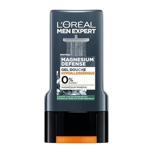 L'Oréal Paris Men Expert Magnesium Defense Duschgel, hypoallergen, 0% von L’Oréal Paris