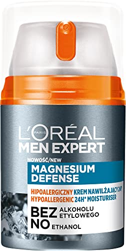 L'Oréal Paris Men Expert Magnesium Defense Hypoallergene Feuchtigkeitscreme 50ml von L'Oreal Paris
