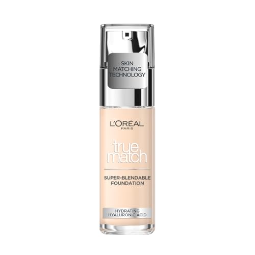 L’Oréal Paris Perfect Match in 1N Ivory, flüssiges Make-up, verschmilzt perfekt mit dem Hautton für einen absolut natürlichen Teint, 30 ml von L'Oreal Paris