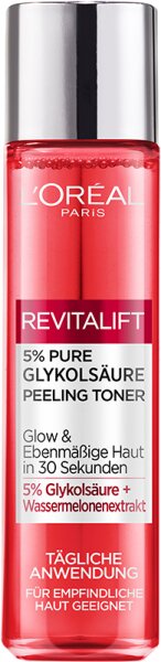 L'Oréal Paris RevitaLift 5% Pure Glykolsäure Peeling Toner Gesichtspeeling 180ml von L'Oréal Paris