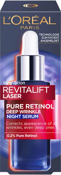 L'Oréal Paris Revitalift Laser Anti-Falten Nacht Serum mit purem Retinol Gesichtsserum 50ml von L'Oréal Paris