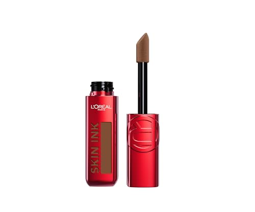 L'Oréal Paris - Skin Ink Teintinte – Foundation mit hoher Deckkraft – semi-permanenter Halt – natürliches Finish – geeignet für empfindliche Haut – Farbton: Deep Neutral (440) – 15 ml von L'Oréal Paris