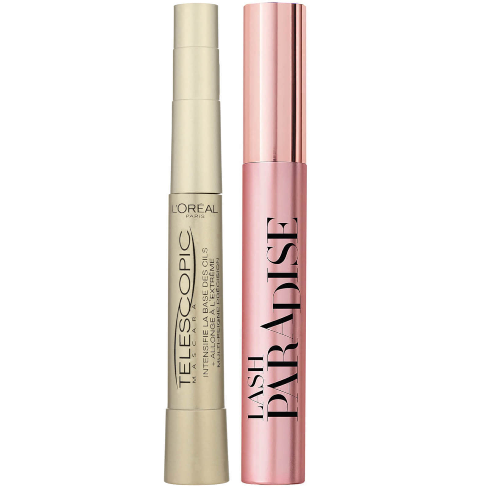 L'Oréal Paris Telescopic Mascara for More Length and Lash Paradise Volume Mascara Bundle von L'Oréal Paris