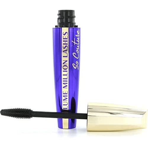 L'Oréal Paris Volume Million Lashes So Couture Mascara, schwarz - Wimperntusche für extra Definition und extra Volumen in purer Eleganz - 1er Pack (1 x 9 ml) von L'Oréal Paris