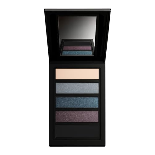 L'Oréal Paris x Mugler Limited Edition Lidschatten Palette Midnight, Hoch-pigmentierte Lidschatten für dramatische Augenlooks, 8 g von L'Oreal Paris