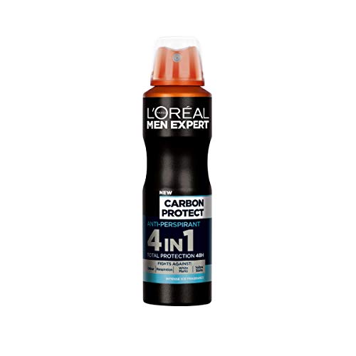 L'oreal Loreal Men Expert Carbon Protect 4in1 Antitranspirant Deodorant Spray 150ml von L'Oreal Paris