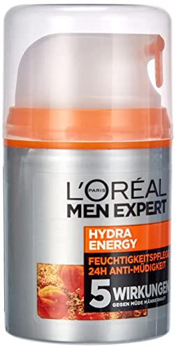 Hydra Energetic Anti-Fatigue Creme für Herren, 50 ml von L'ORÉAL