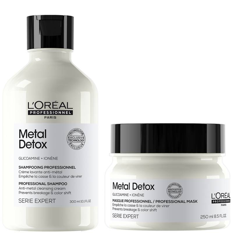 L'Oréal Professionnel Metal Detox Shampoo and Masque Bundle von L'Oréal Professionnel
