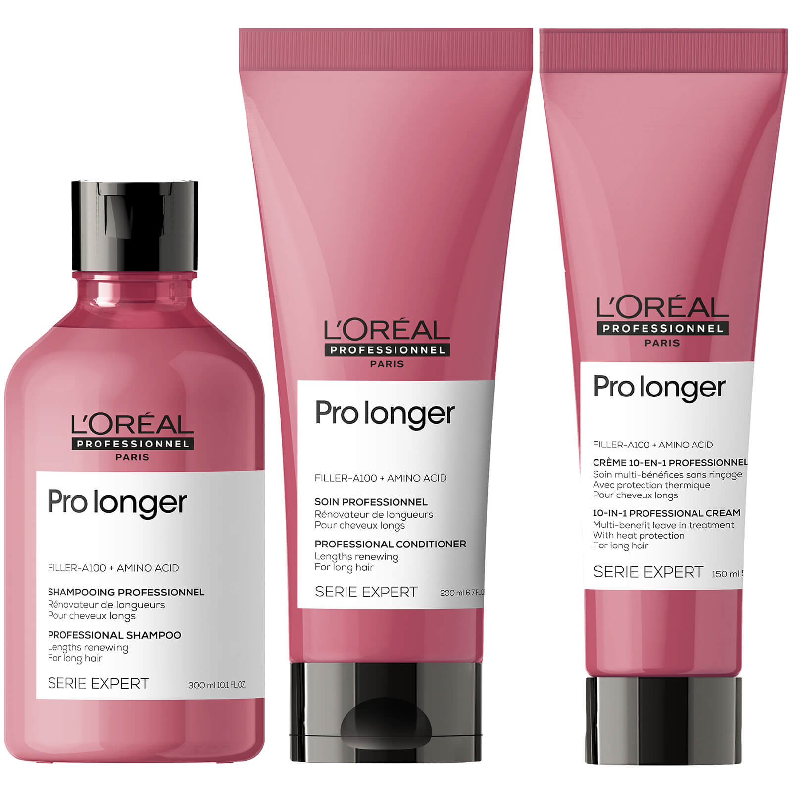L'Oréal Professionnel Pro Longer Shampoo, Conditioner and Cream Trio von L'Oréal Professionnel