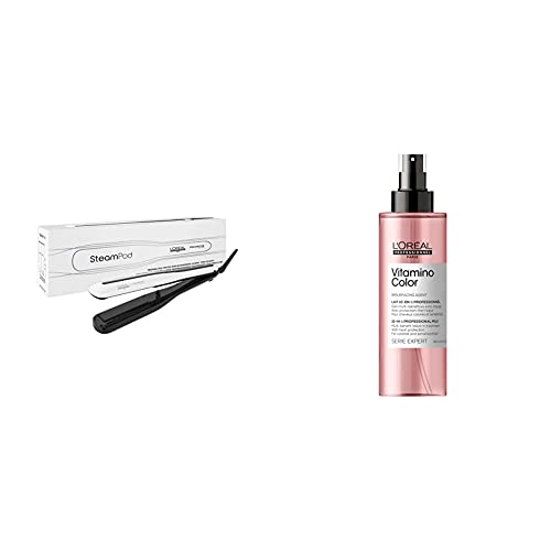 L'Oréal Professionnel | Schonende Stylingroutine für coloriertes Haar | SteamPod Styler 3.0 x Serie Expert Vitamino Color 10in1 Spray, 190 ml von L'Oréal Professionnel