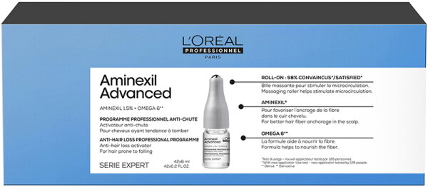L'Oréal Professionnel Serie Expert Aminexil Advanced Anti-Haarausfall-Kur 42x 6 ml L'Oréal Professionnel Serie Expert Aminexil Advanced Anti-Haarausfall-Kur 42x 6 ml von L'Oréal Professionnel