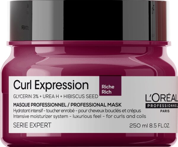 L'Oréal Professionnel Serie Expert Curl Expression Intensive Moisturizer Mask Rich 250ml L'Oréal Professionnel Serie Expert Curl Expression Intensive Moisturizer Mask Rich 250ml von L'Oréal Professionnel