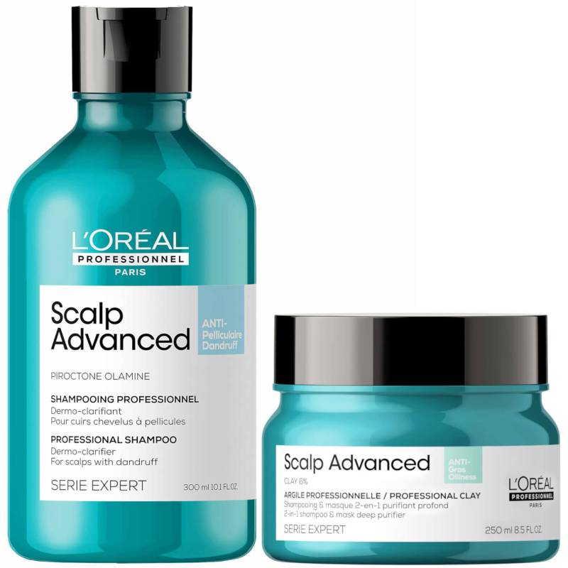 L'Oréal Professionnel Serié Expert Scalp Advanced Anti-Dandruff Shampoo and Mask Routine for Oily Dandruff Hair von L'Oréal Professionnel