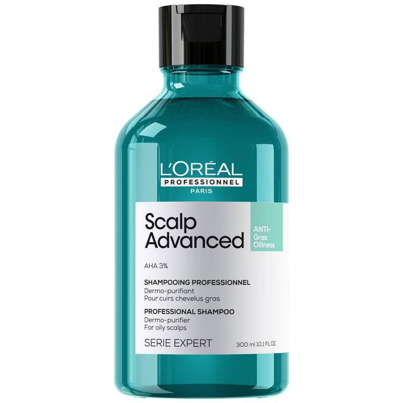 L'Oréal Professionnel Serié Expert Fortschrittliches Anti-Fettigkeit Hautreinigendes Kopfhaut-Shampoo 300 ml von L'Oréal Professionnel