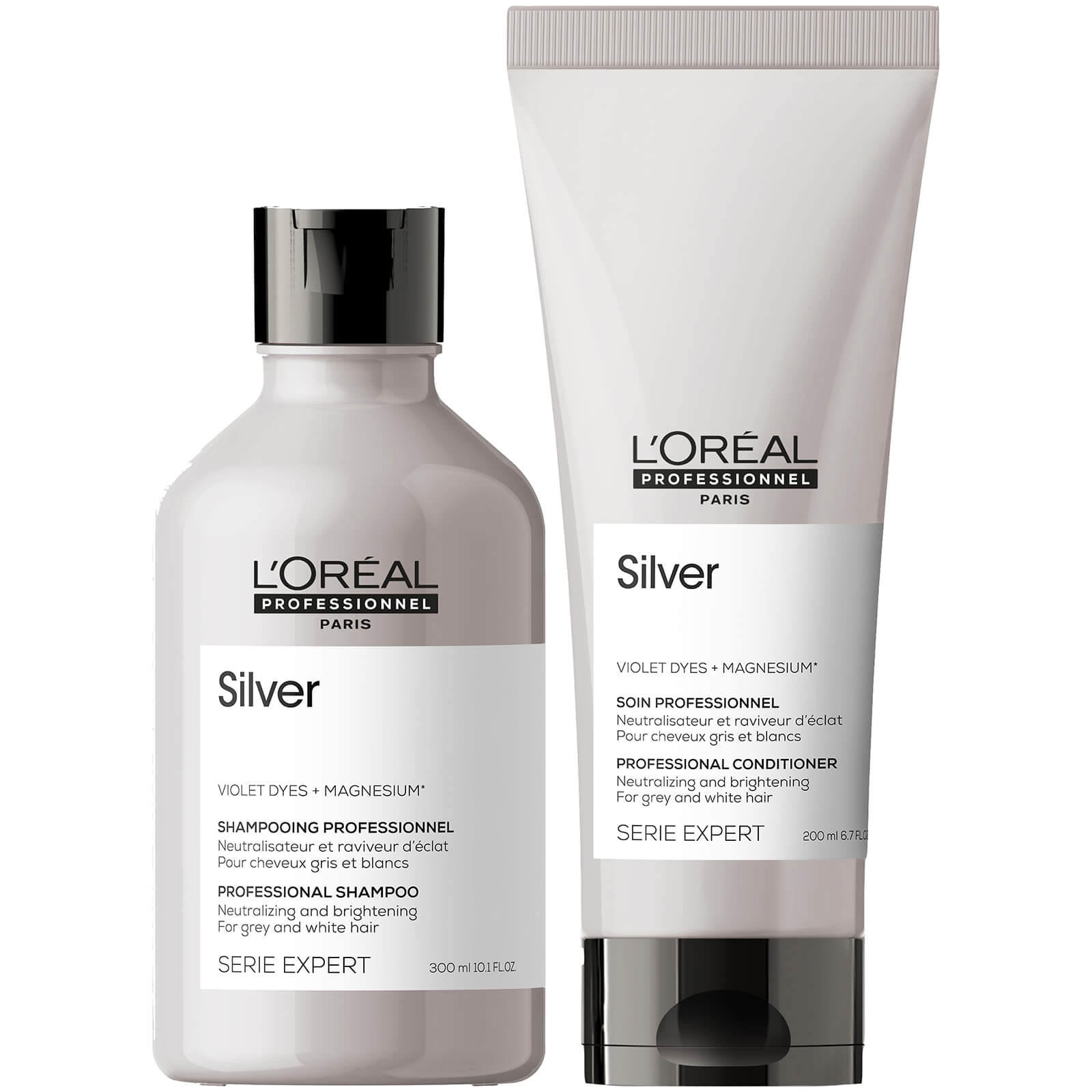 L'Oréal Professionnel Silver Shampoo and Conditioner Duo von L'Oréal Professionnel