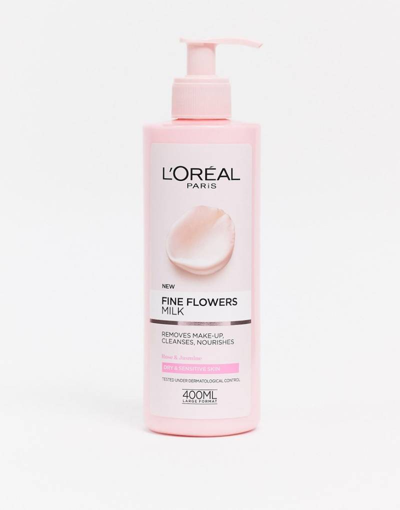 L'Oreal Paris - Fine Flowers - Reinigungsmilch Make-up-Entferner-Keine Farbe L'Oreal Paris - Fine Flowers - Reinigungsmilch Make-up-Entferner-Keine Farbe von L'Oreal