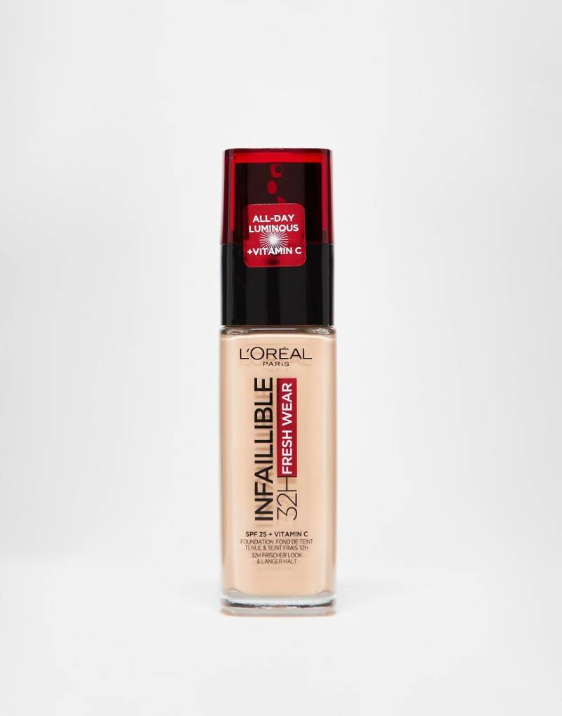 L'Oréal Paris - Infallible 32hr Freshwear - Flüssige Foundation-Gelb von L'Oreal
