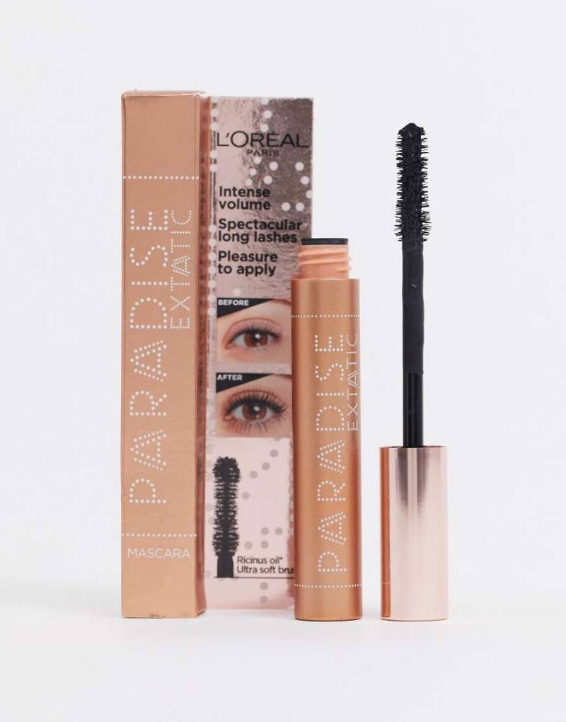 L'Oreal Paris - Lash Paradise Castor Oil Enriched Mascara - Wimperntusche mit Kastoröl in Schwarz-Keine Farbe von L'Oreal