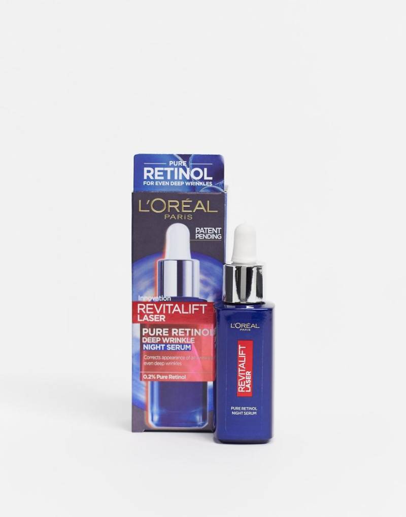 L'Oreal Paris - Revitalift Laser Pure - Nachtserum mit Retinol, 30 ml-Keine Farbe von L'Oreal