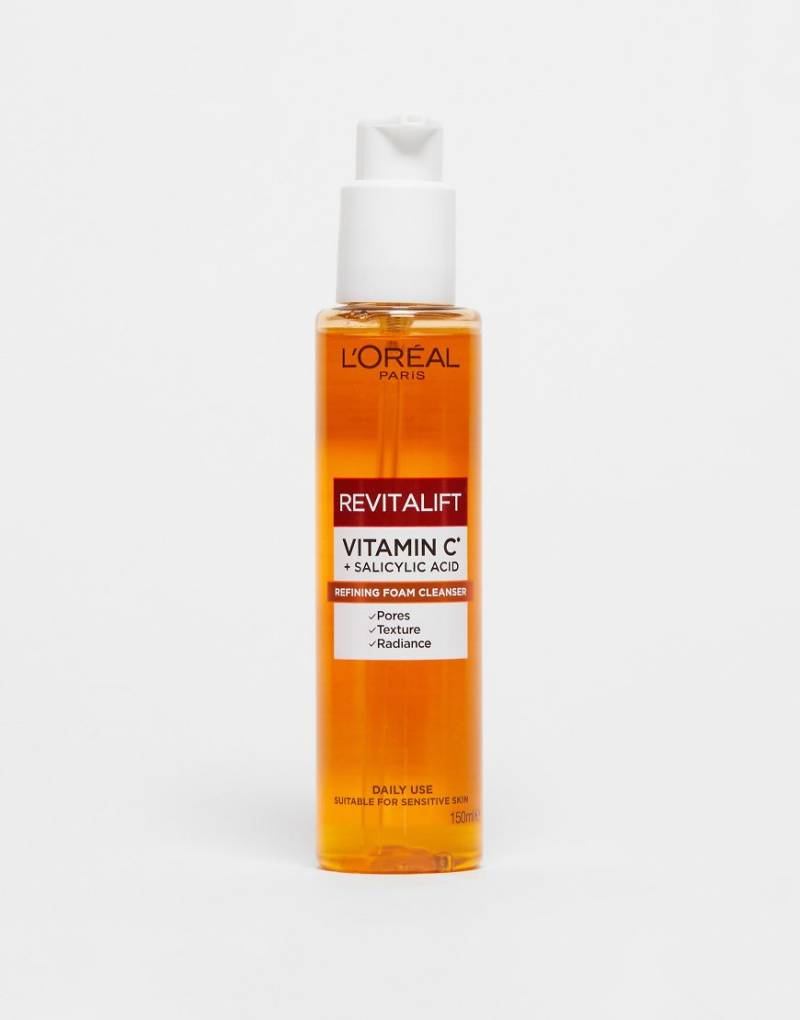 L'Oreal - Revitalift Clinical Vitamin C - Gesichtsreiniger mit Vitamin C und Salicylsäure, 150 ml-Keine Farbe von L'Oreal