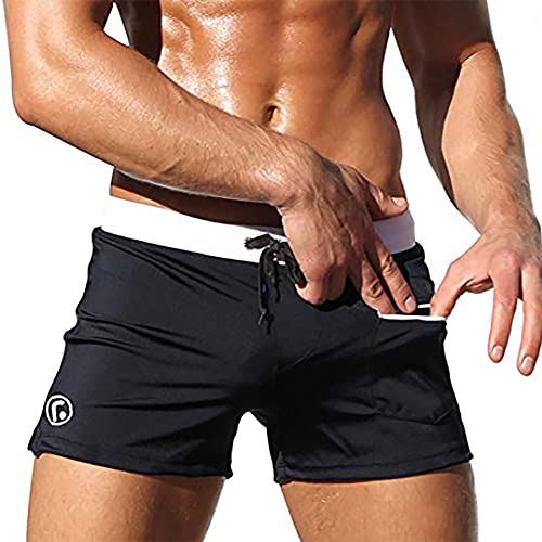 L-Peach Herren Badehose Bademode Badeshorts Schnell Trockend Boardshorts Beachshorts von L-Peach