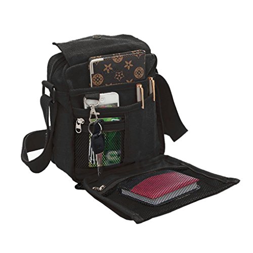 Liying Neu Umhängetasche Rucksack Tasche Retro Canvas Handtasche Praktisch Aktentaschen schultasche von LY