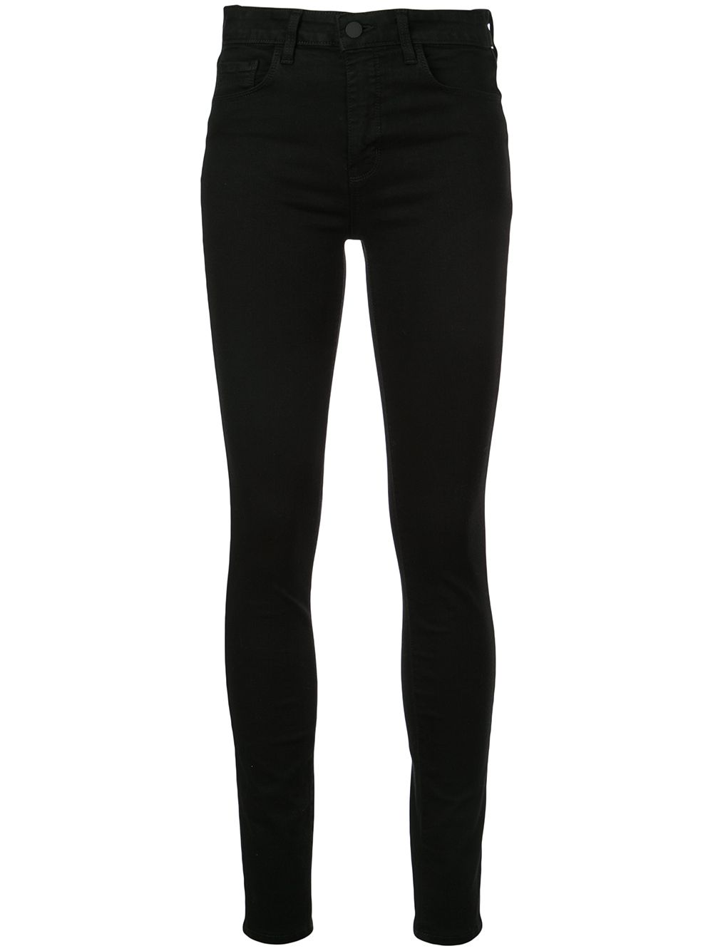 L'Agence 'Margot' Skinny-Jeans - Schwarz von L'Agence