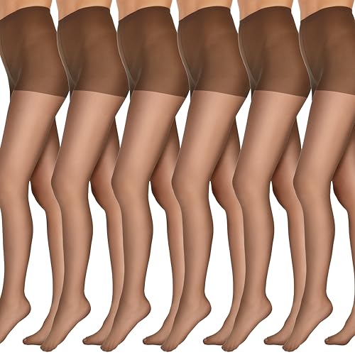 L'eggs Women's Everyday Control Top Pantyhose PQ0J96 6 Pairs von L'eggs