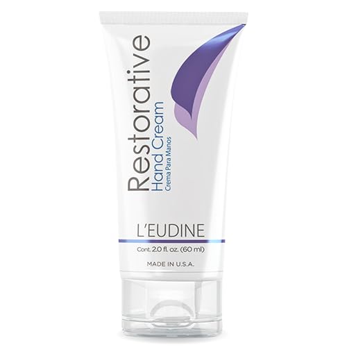 L'eudine Wiederherstellende Handcreme, 60 ml, Anti-Aging-Behandlung für Hände, Reparaturcreme für Frauen, Handcreme in Reisegröße, Reparaturcreme für Frauen von L'eudine