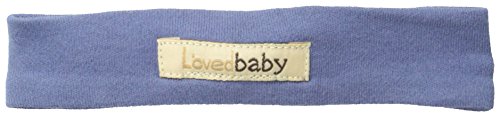 L'ovedbaby Baby-Mädchen Neugeborene Bio Stirnband Schiefer 12-24 Monate, Schiefer, 1 Count (Pack of 1) von L'ovedbaby