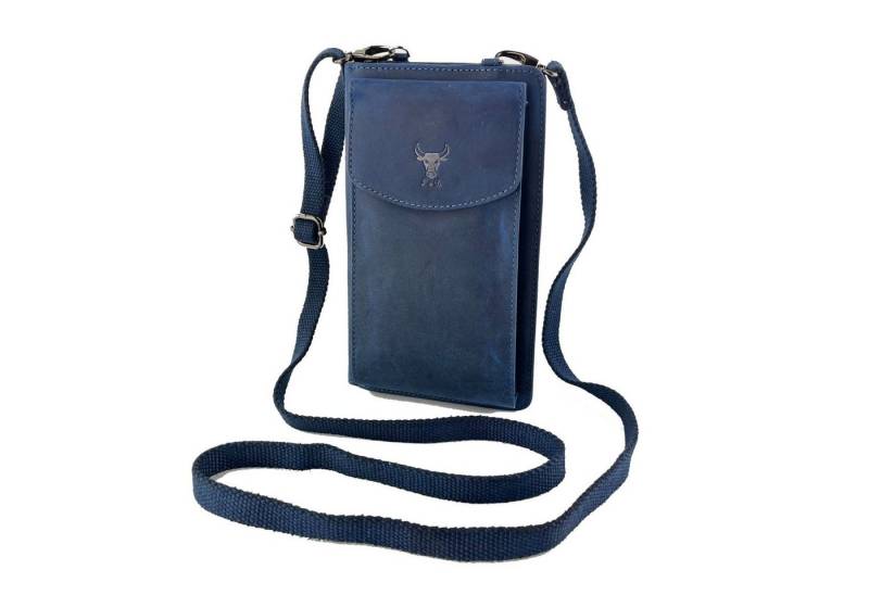 L&B Handytasche >2616< Umhängetasche & Geldbörse Crossbody, Büffelleder von L&B