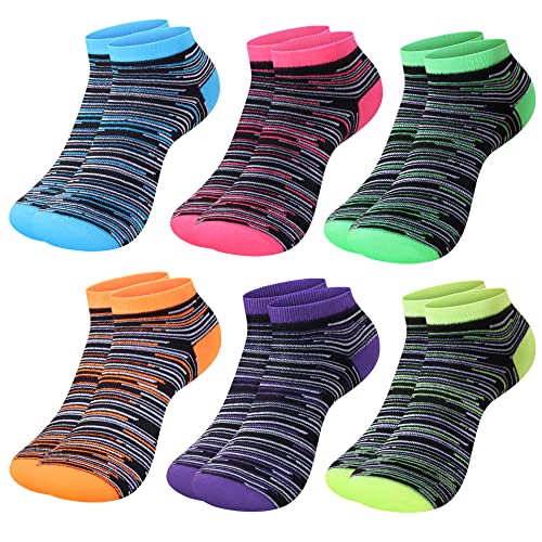 L&K-II 12 Paar Damen Füßlinge Baumwolle Sneaker Socken Damen Sommer Sportsocken 92239-N Größe 39 42 von L&K-II