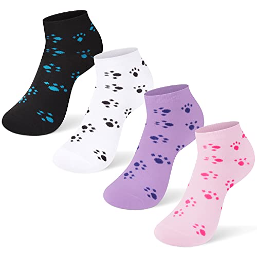 L&K-II 12 Paar Damen Sneaker Socken kurze socken sportsocken Freizeitsocken Mädchen Füßlinge Baumwolle Frühling Sommer Sommer mit Streifte Ringel Punkte Muster 92279-N 39 42 von L&K-II