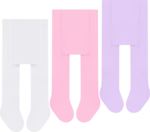 L&K-II 3er Pack Babystrumpfhose Strumpfhose für Baby Mädchen und Jungen Strickstrumpfhose mehrfarbig 2766A 50-56 von L&K-II