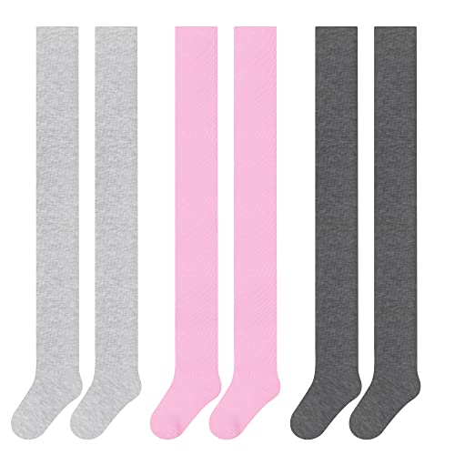 L&K-II 3er Pack Kinder Mädchen Jungen Strumpfhose Strickstrumpfhose mehrfarbig 2710F 134-140 von L&K-II